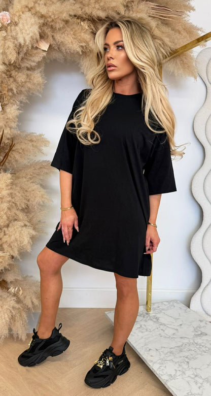 ROBE LONGUE BASIQUE ORANGE