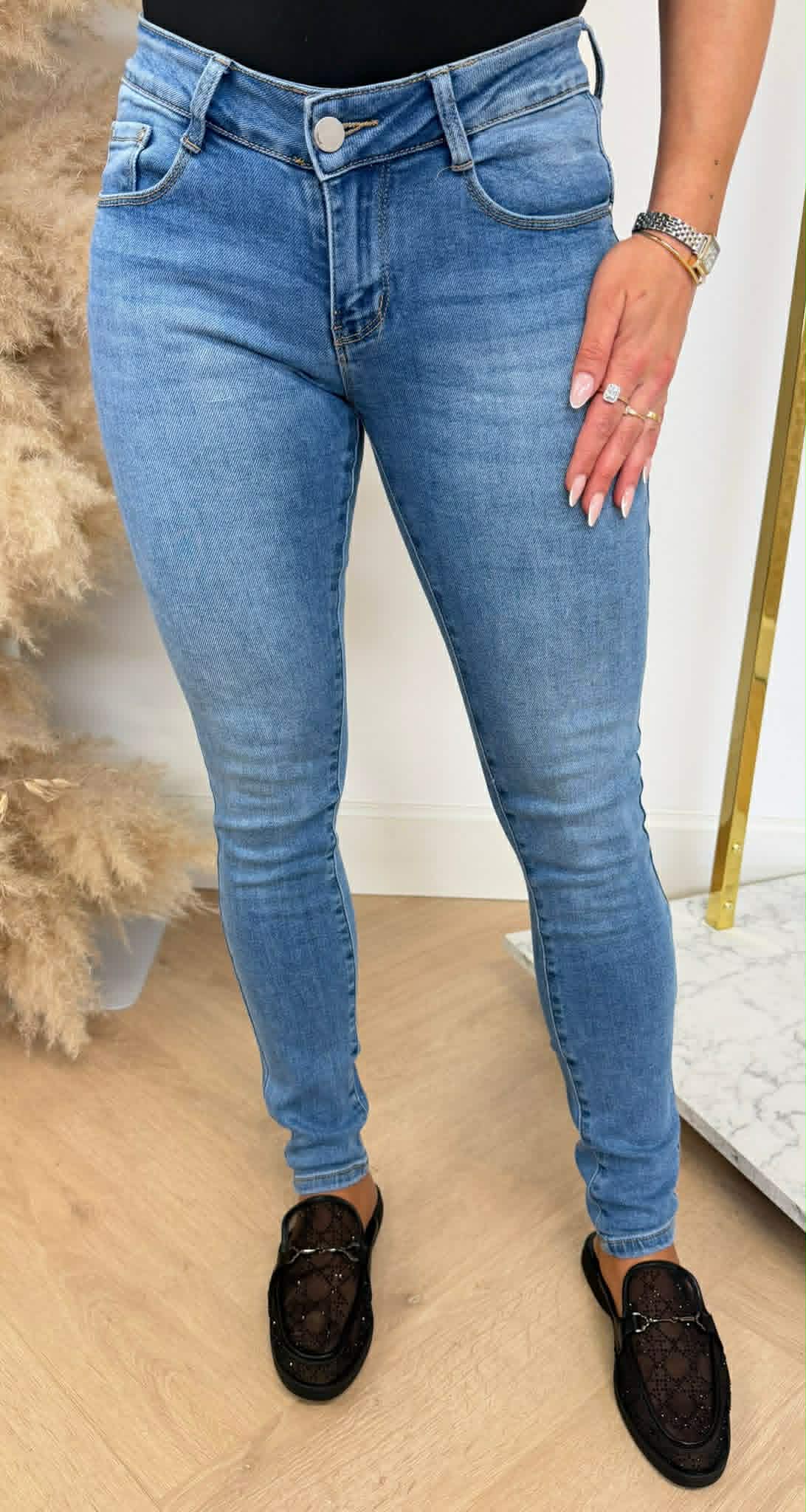 LOW FIT FASHION SKINNY JEANS 6561 DENIMBLUE