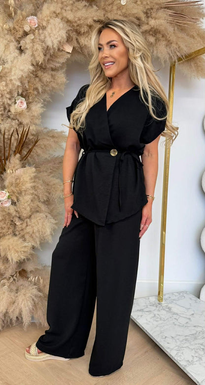 MIRANDA 2 PIECE SET BLACK