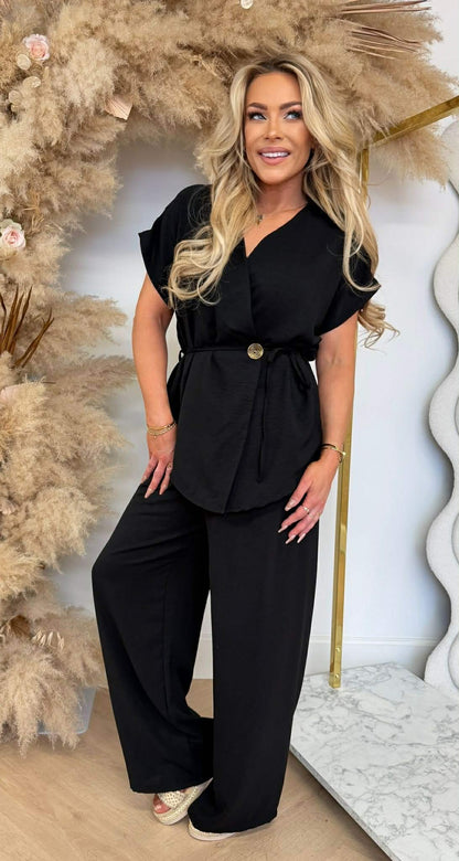 MIRANDA 2 PIECE SET BLACK