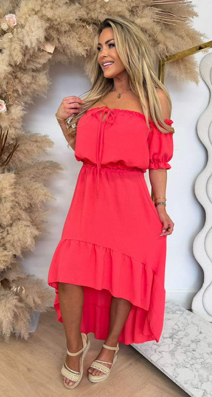 MYRTE 2 PIECE SET CORAL