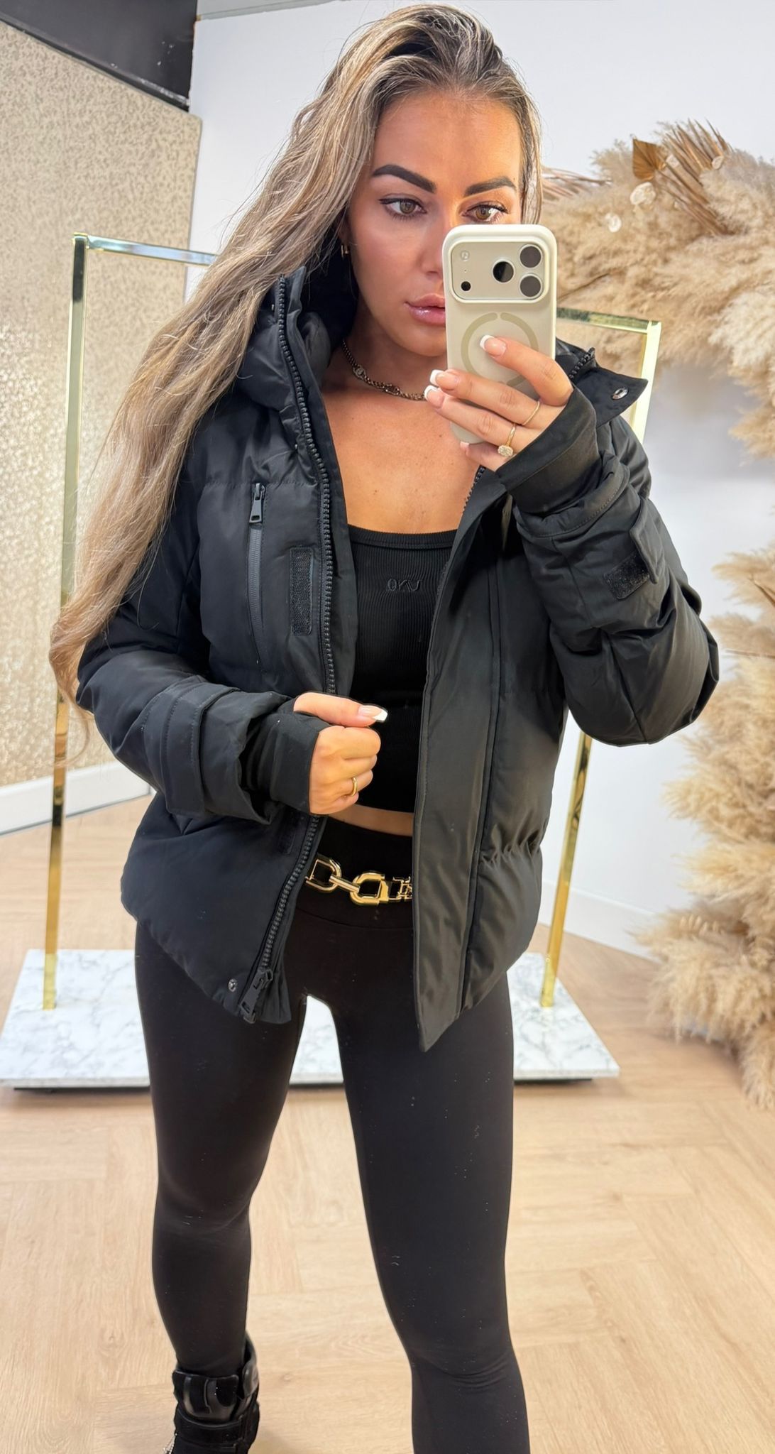 PUFFER MUSTHAVE JACKET 7588 BLACK