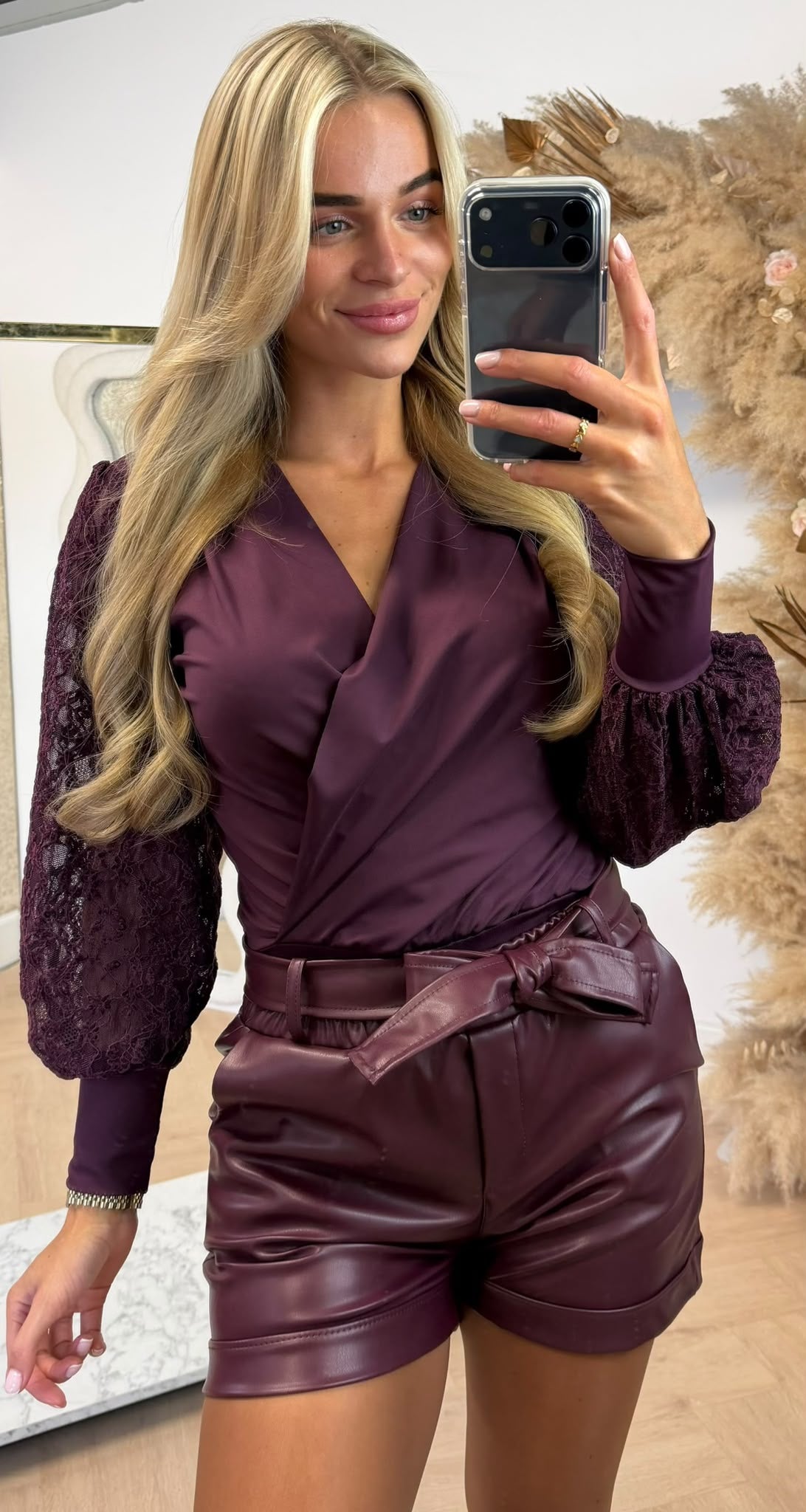 LACY BODY PLUM