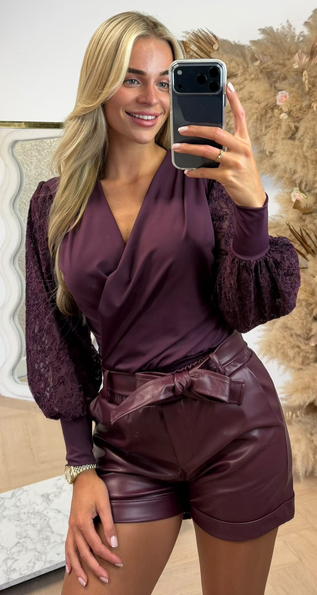 LACY BODY PLUM