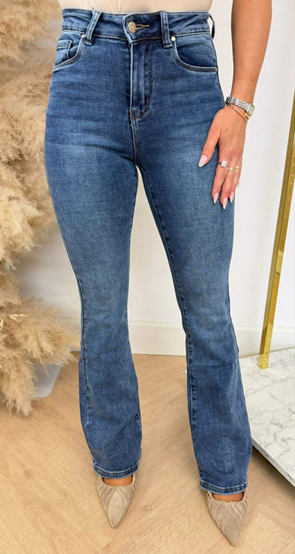 PUSH UP FLARED JEANS 5373-1