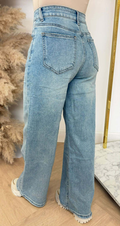 QUALITY WIDE LEG JEANS 3051