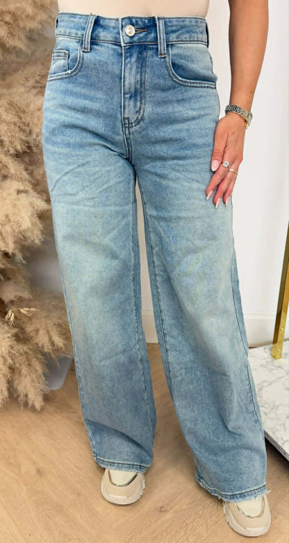 QUALITY WIDE LEG JEANS 3051