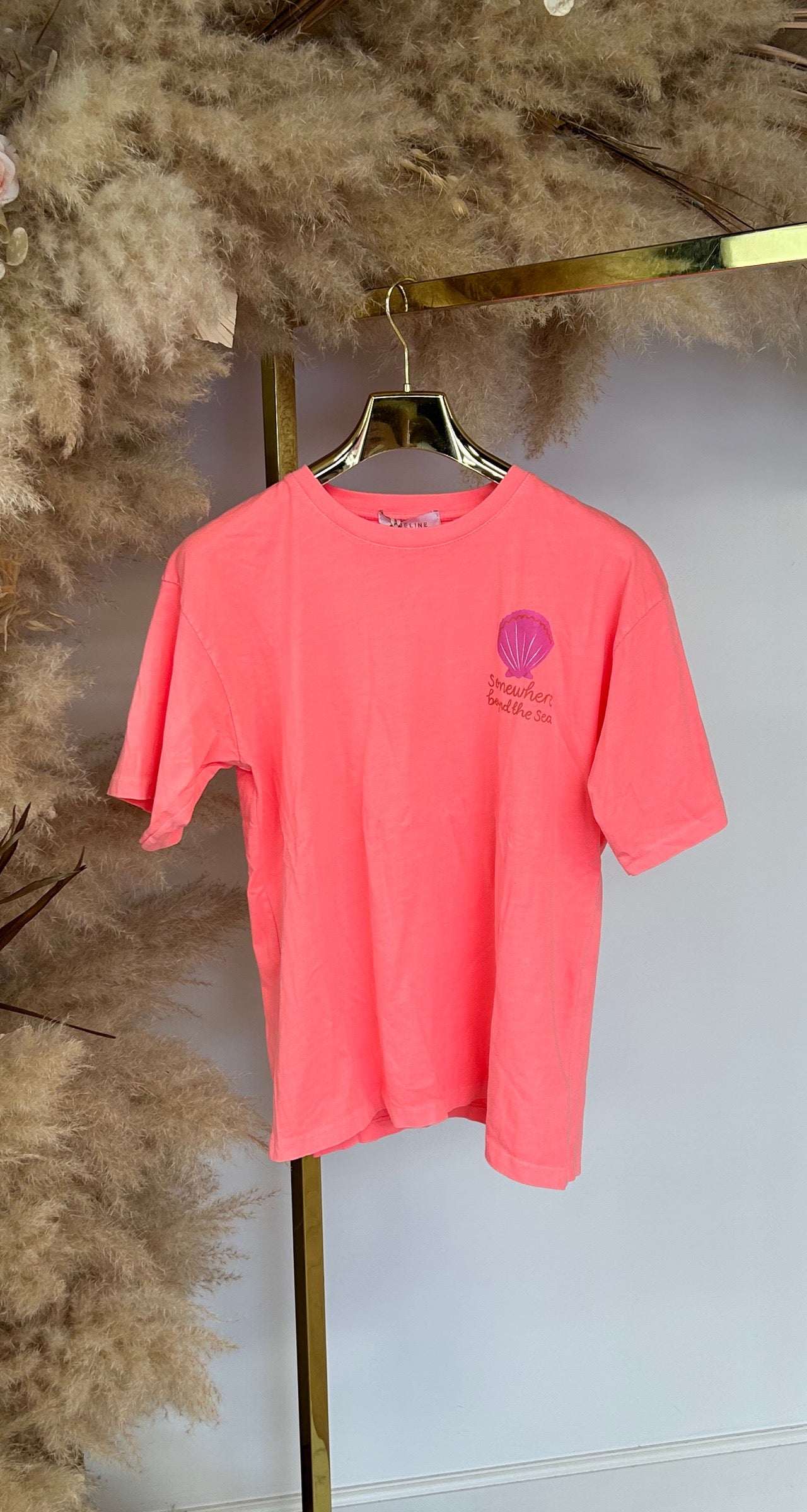 SHELL T-SHIRT 6030-452 NEONCORAL