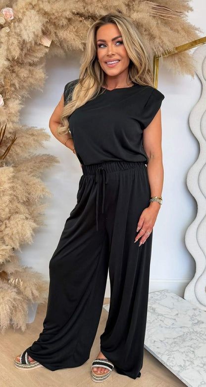 SHOULDER LOUNGE SET BLACK