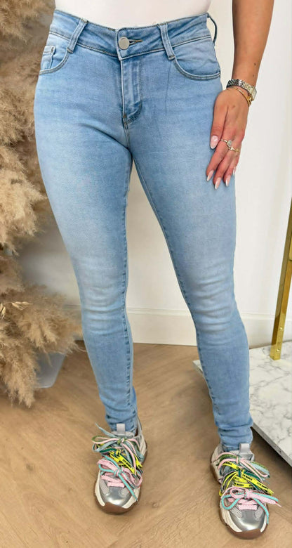 SKINNY FIT JEANS 6560 LIGHTDENIM