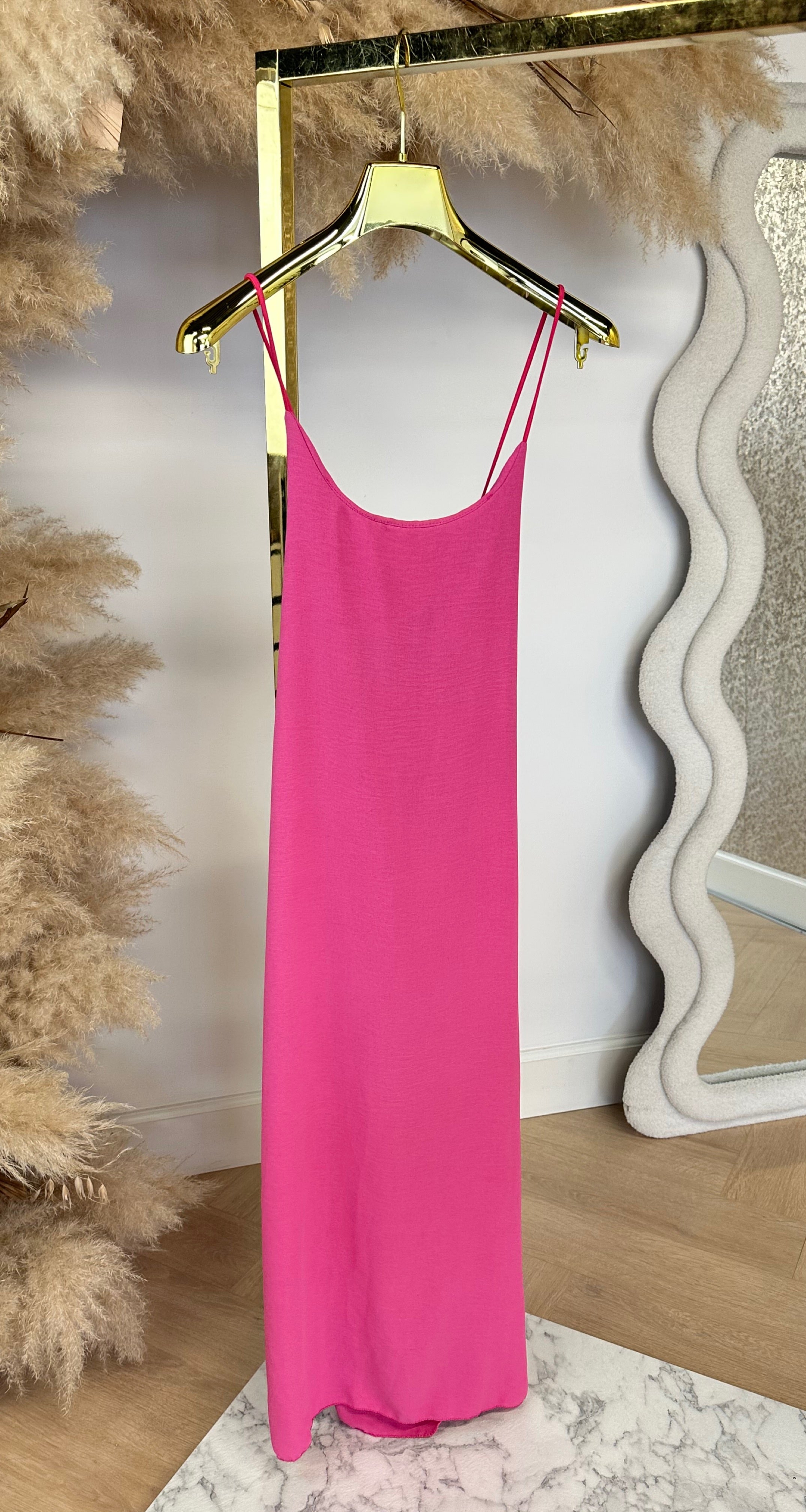 DAZY BOHI MAXI DRESS PINK