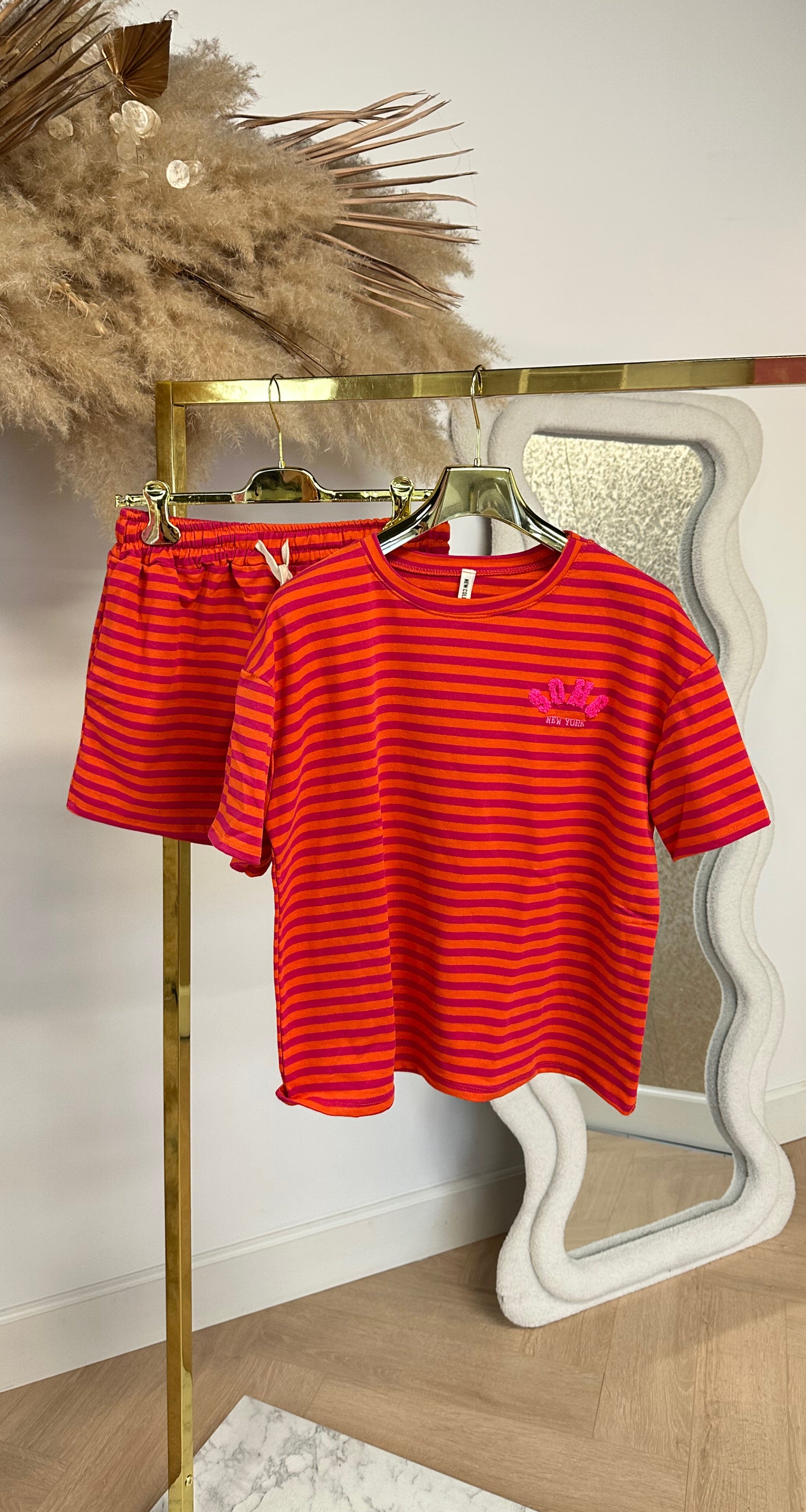 STRIPE SOHO SET ORANGE