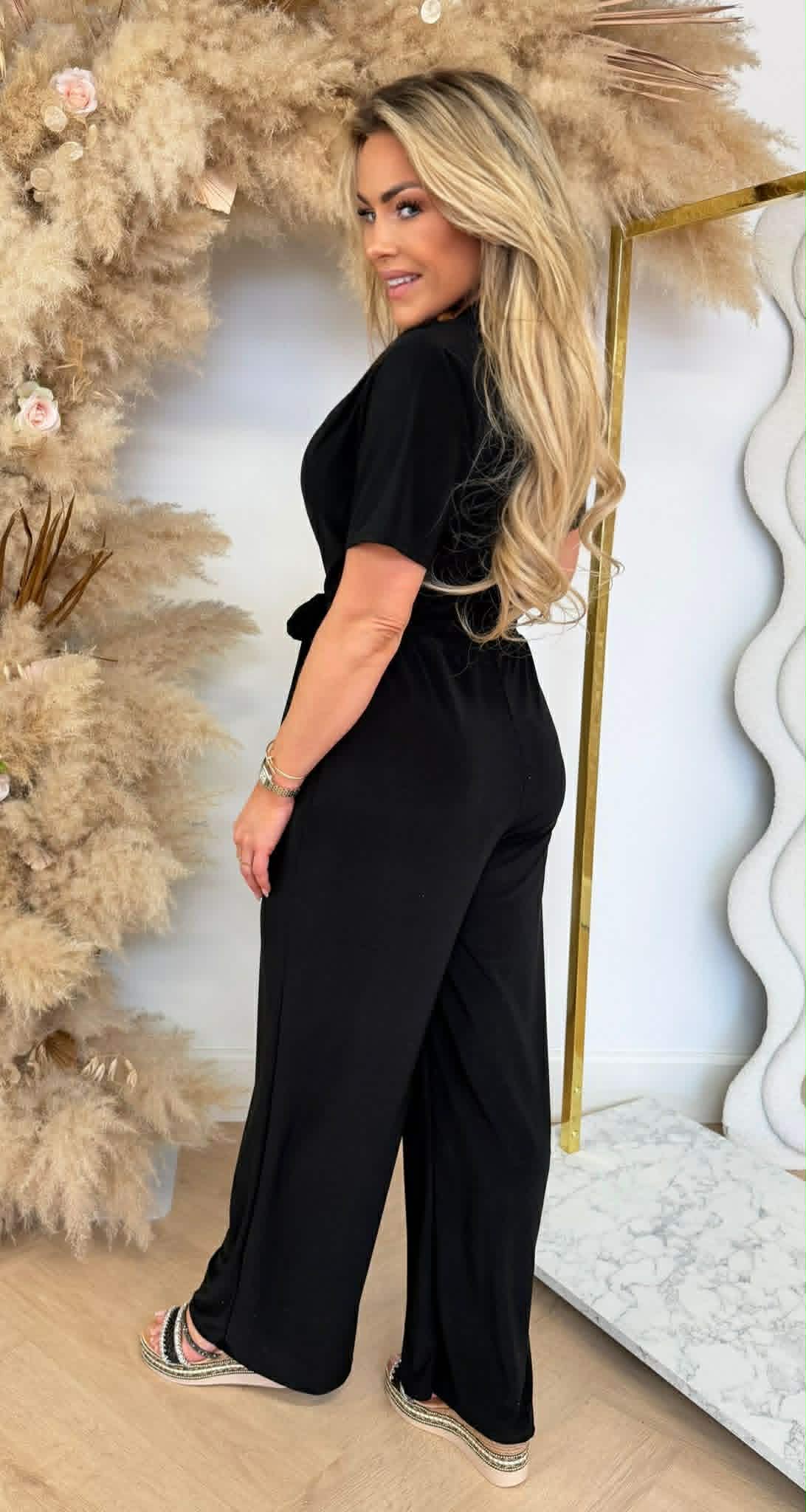 SUPER STRETCHY JUMPSUIT BLACK