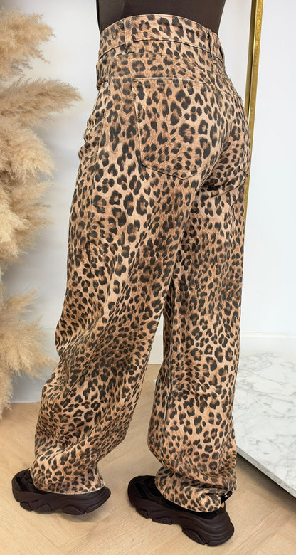 ALL LEO BARREL JEANS W5010 CAMEL