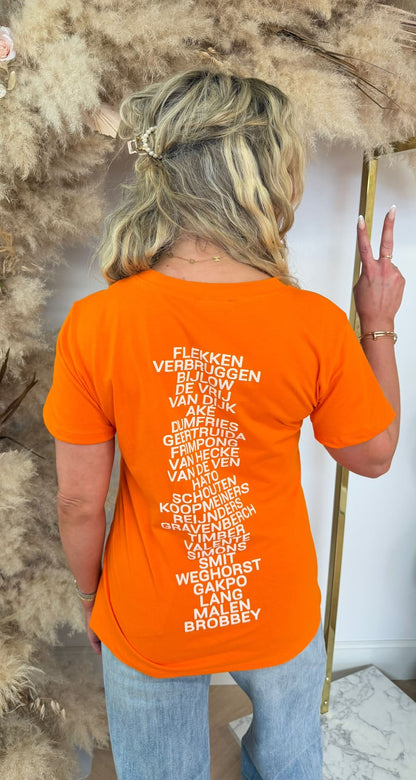SPELERS WK SHIRT ORANGE