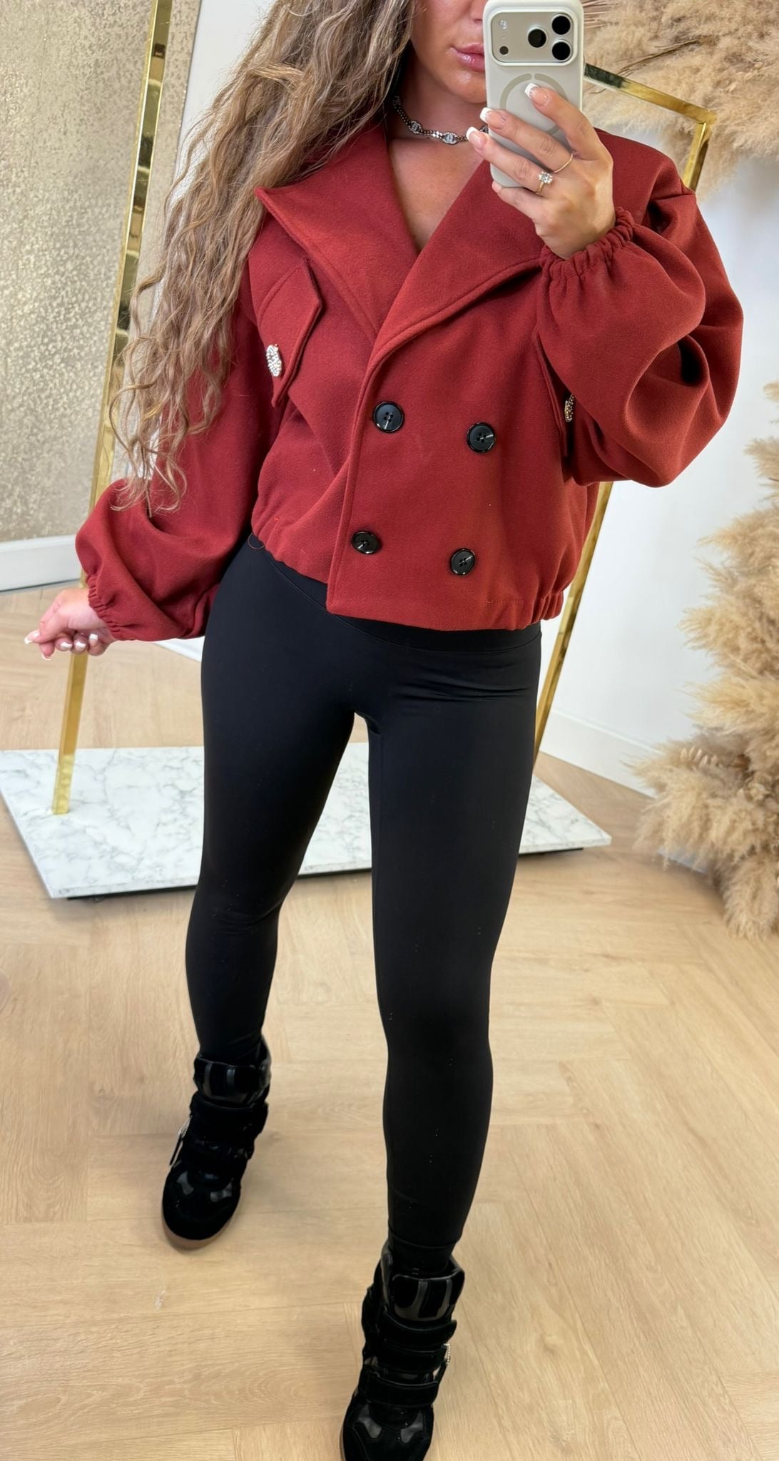 SHORT VILT M JACKET RED