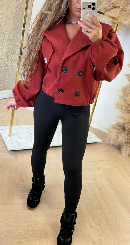 SHORT VILT M JACKET RED