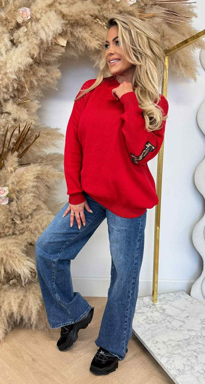 ACTIE LOS ANGELS SWEAT 7501 RED