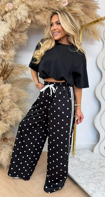 ADI SPOTS PANTS BLACK