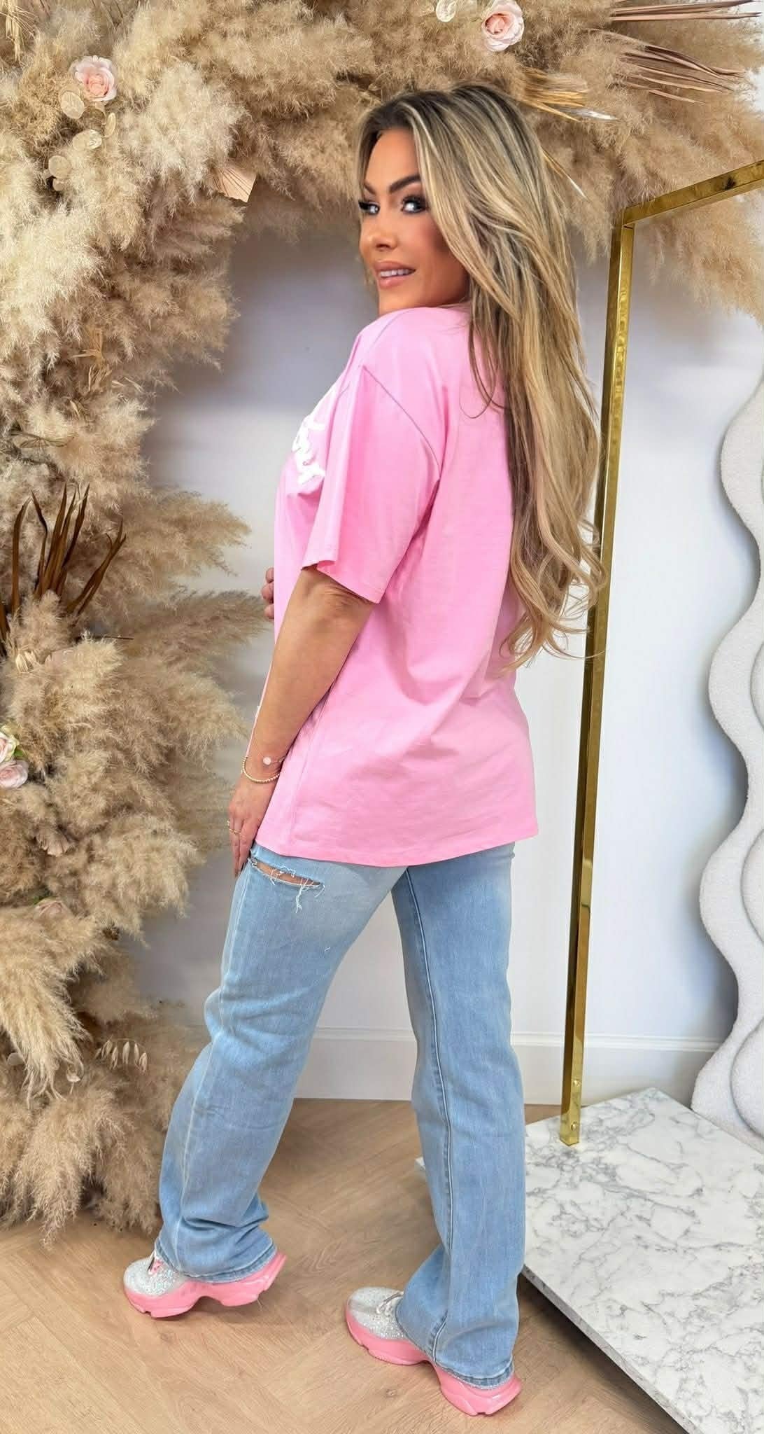 AMOUR TEE R7457 PINK