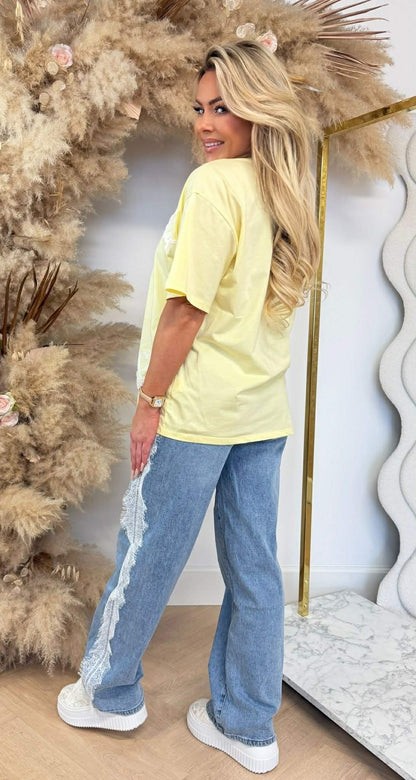 AMOUR TEE R7457 YELLOW