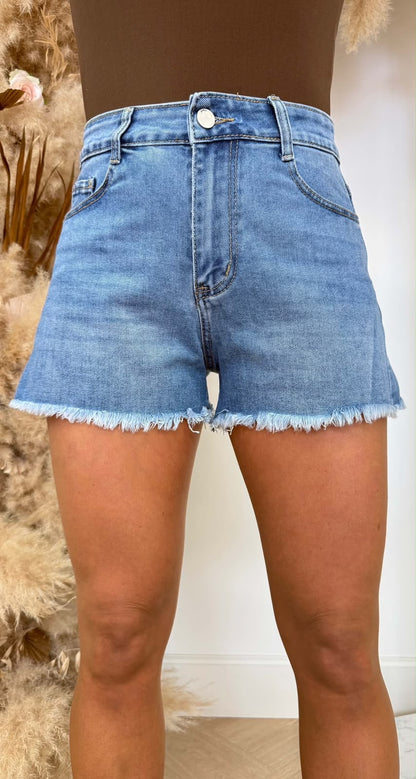 FASHIONISTA GLITTER POCKET SHORT 871 BLUE