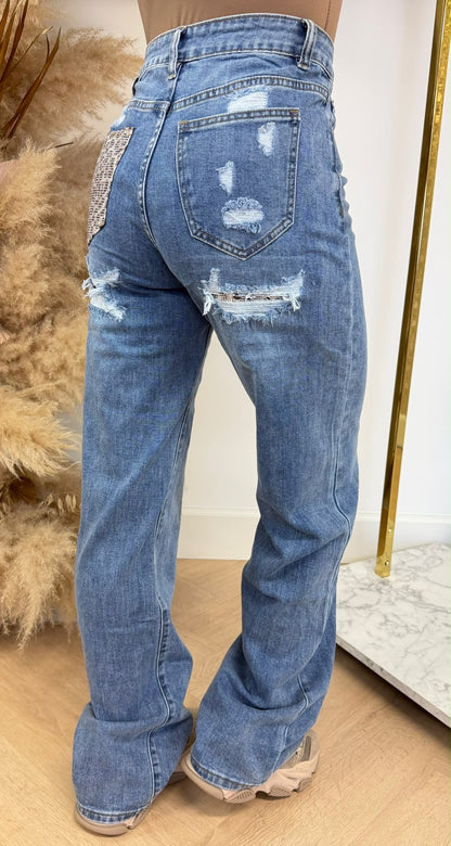 ANIMAL POCKET JEANS 1576 BLUE