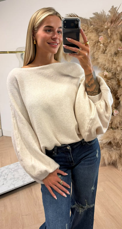 MY BEST VLEERMUIS MOUW SWEAT BEIGE