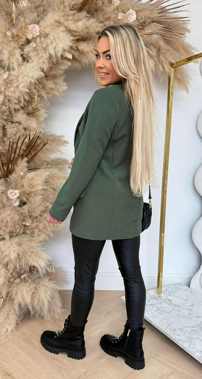 BASIC BLAZER ARMYGREEN