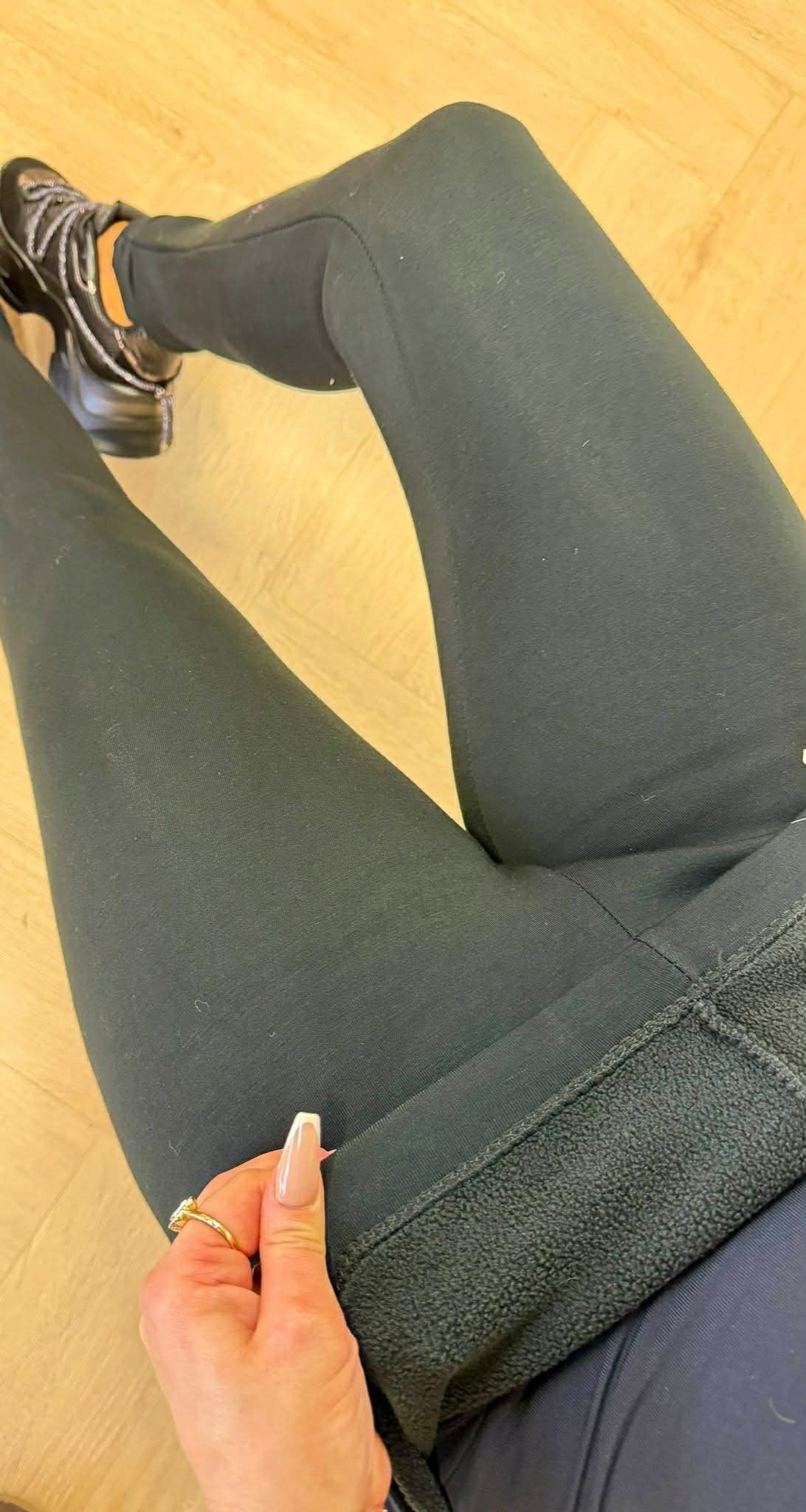 LEGGING BASIQUE EN POLAIRE 1356 NOIR