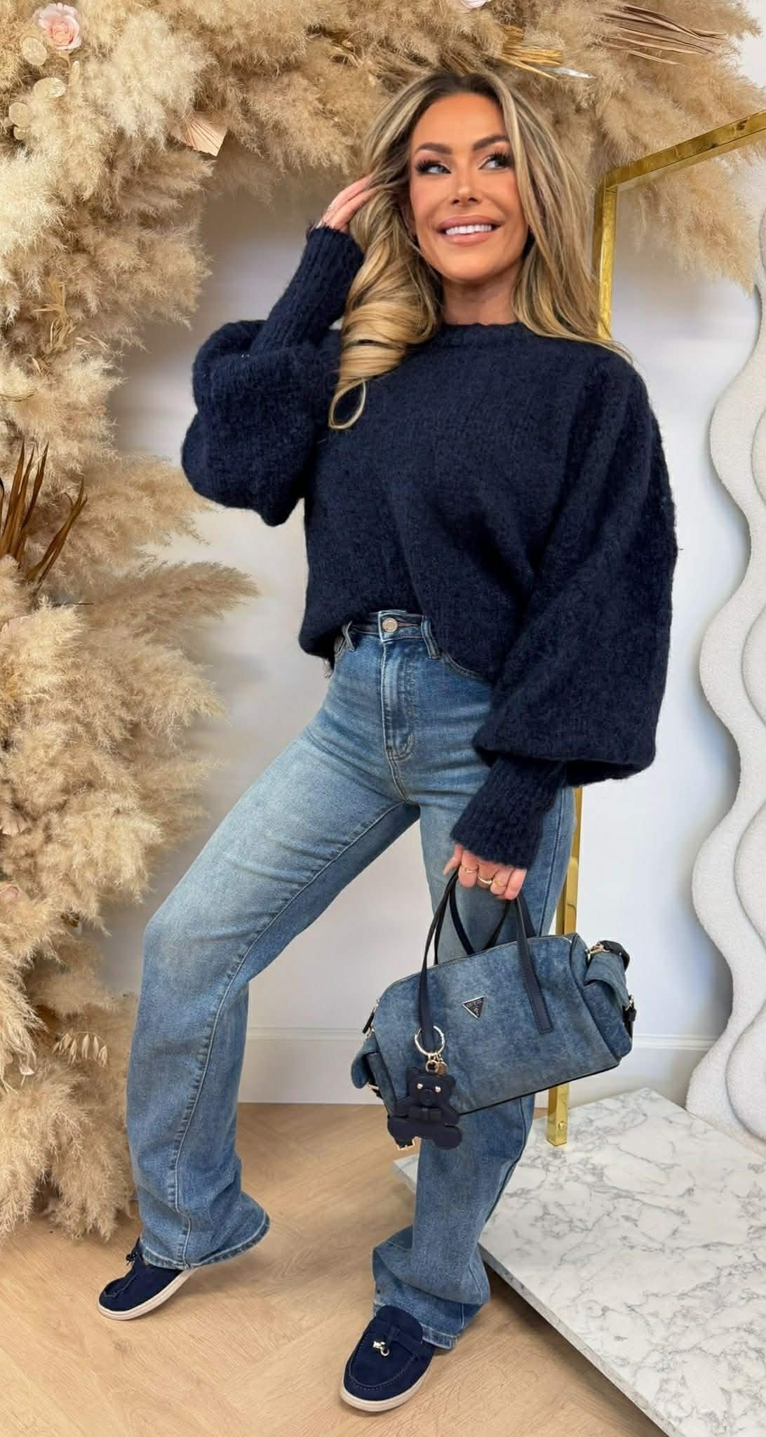PULL BASIC DOUX 8179 MARINE