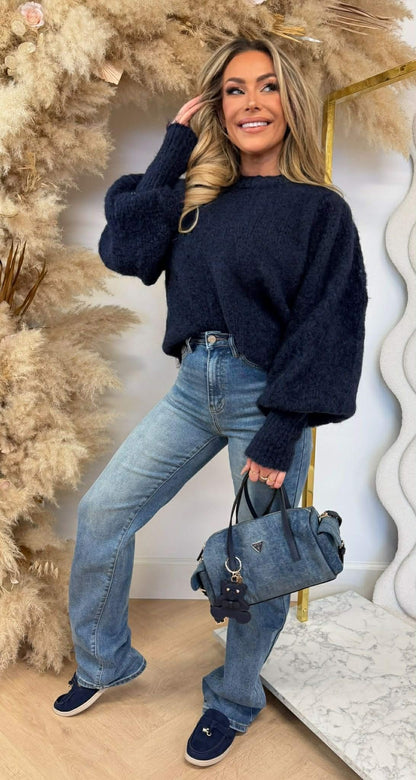 PULL BASIC DOUX 8179 MARINE