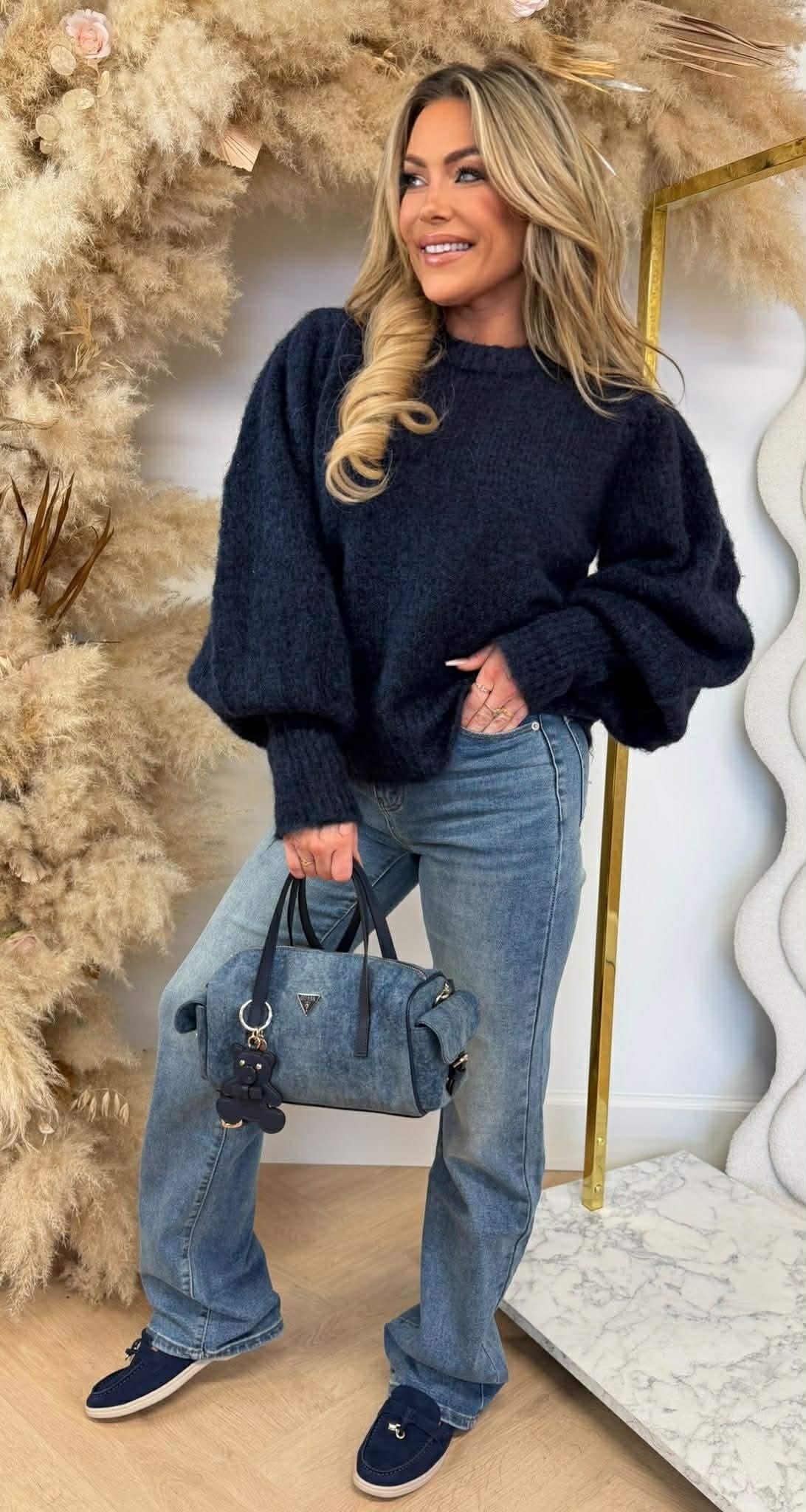 PULL BASIC DOUX 8179 MARINE