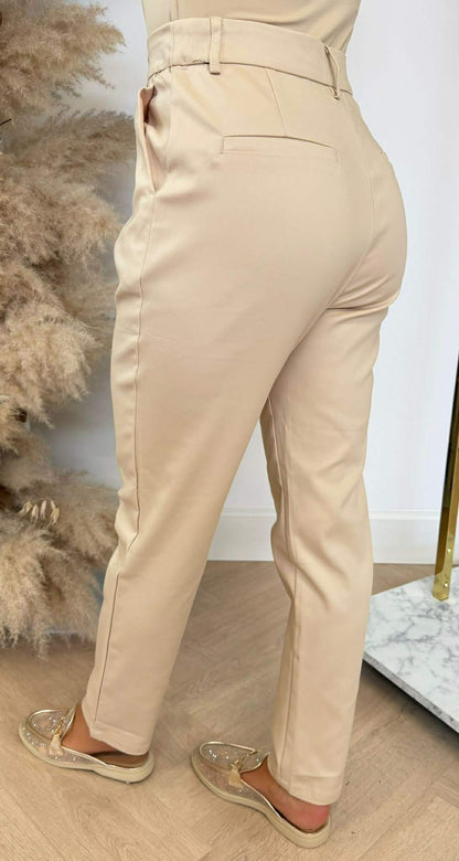 BASIC STRETCH PANTALON 2733 BEIGE