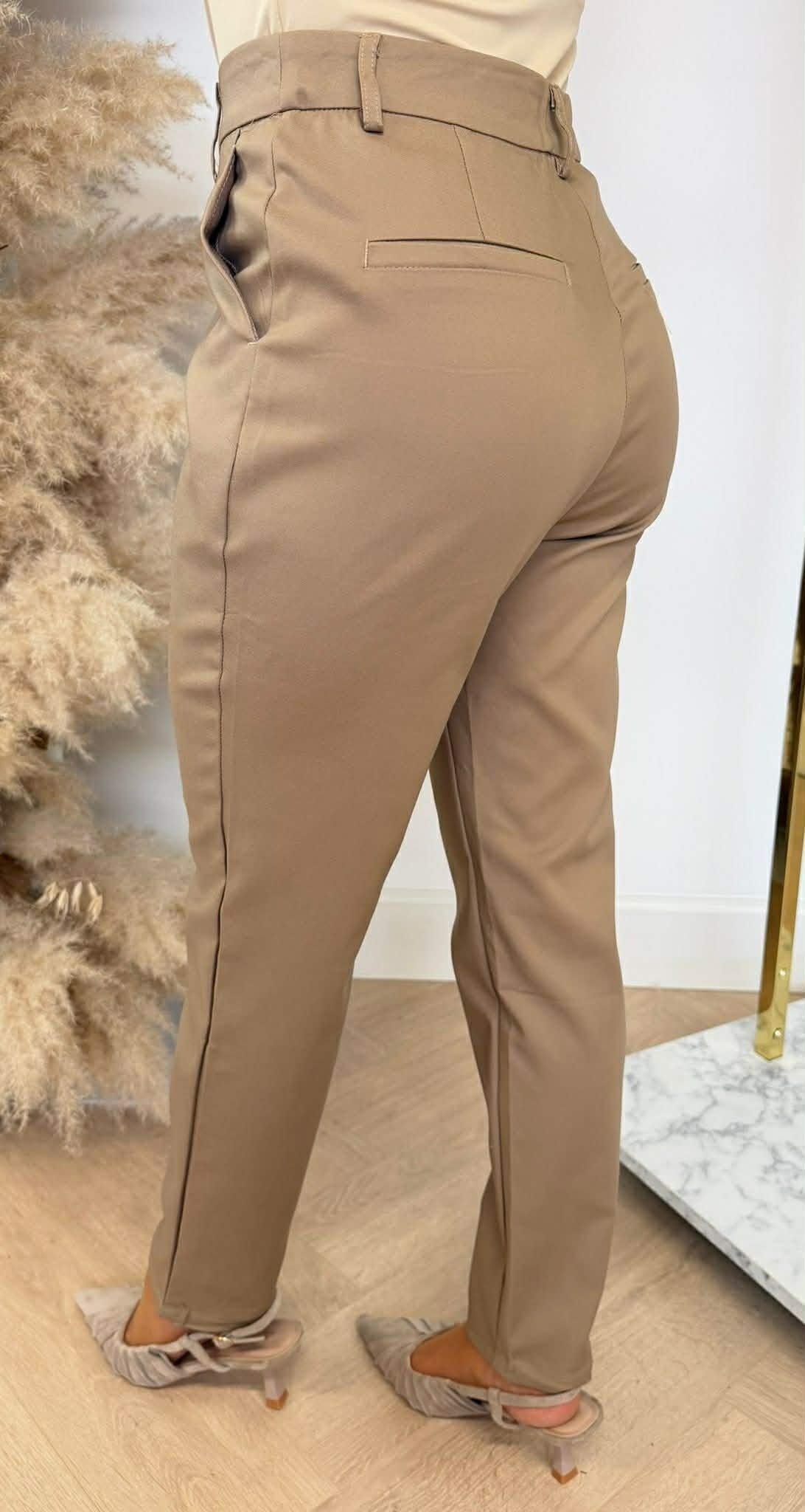BASIC STRETCH PANTALON 2733 KHAKI