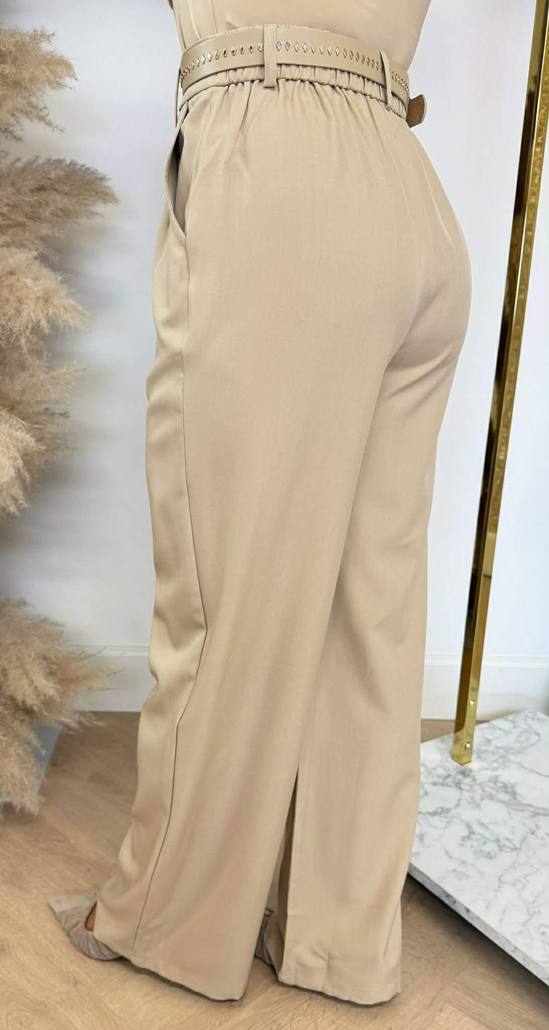 GÜRTEL HOSE 2740 KHAKI/BEIGE