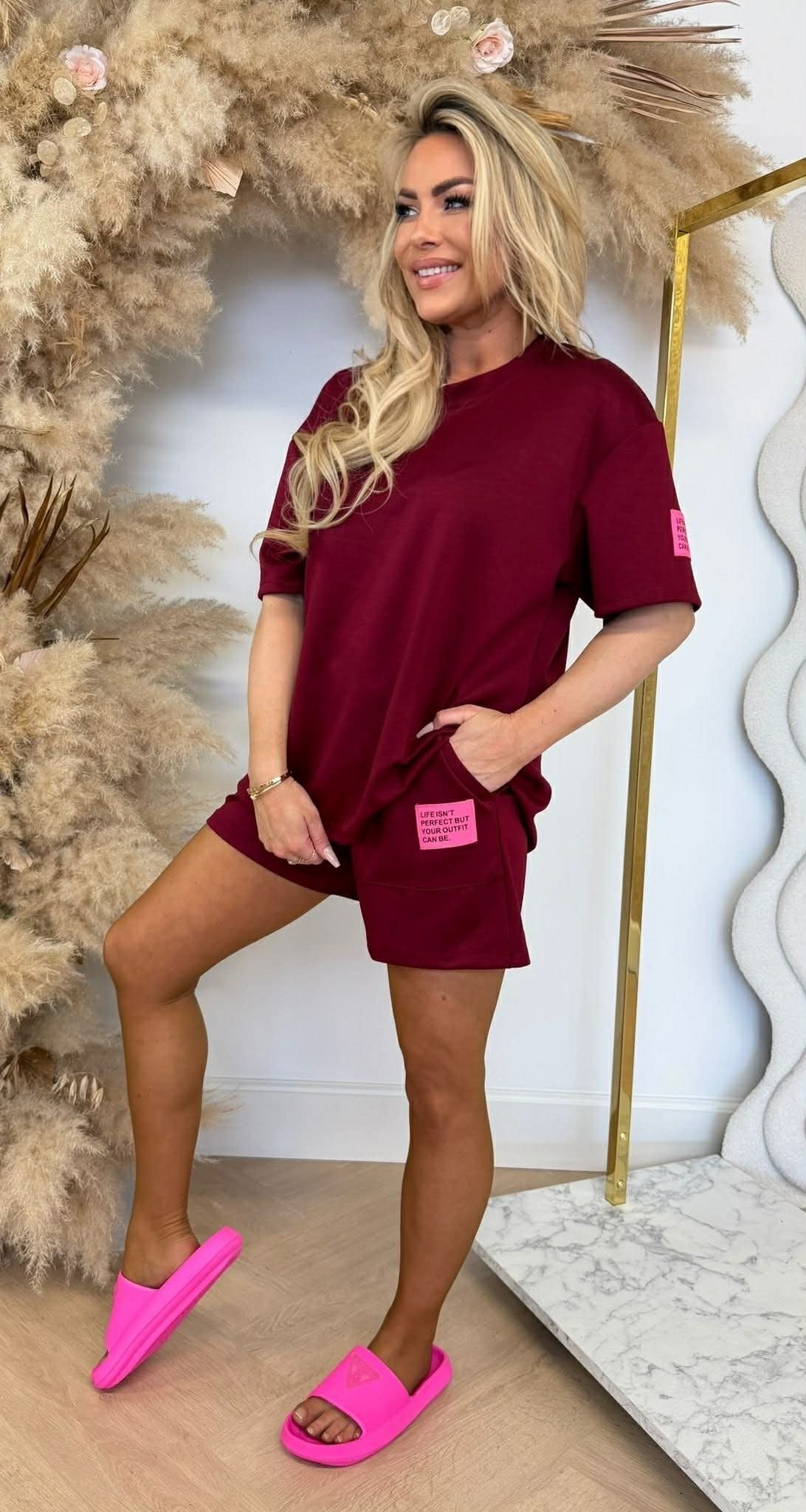 BESTSELLER VIE SET BORDEAUX