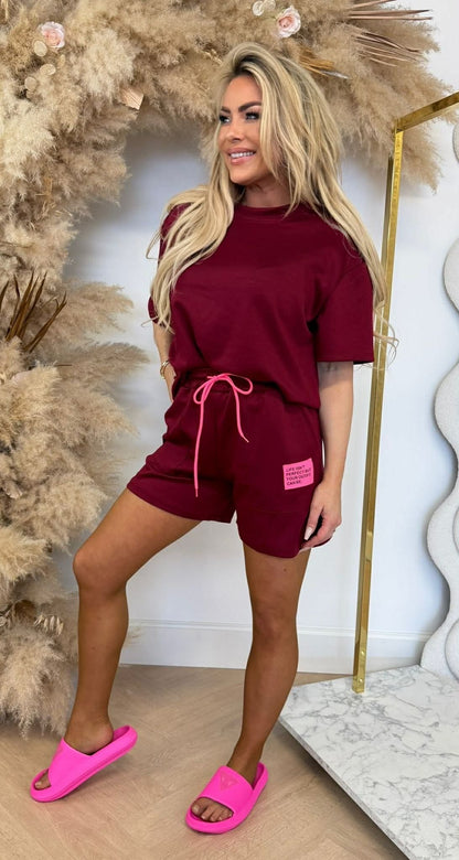 BESTSELLER VIE SET BORDEAUX