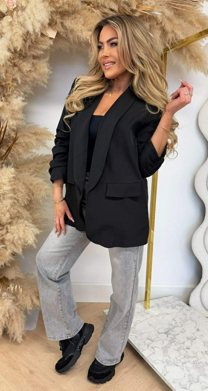 BLAZER COURT MANCHES BRIANNA NOIR