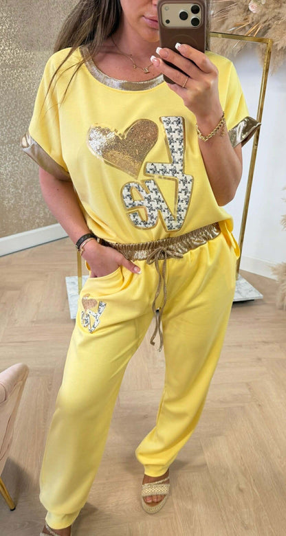 BRONS LOVE SET JAUNE