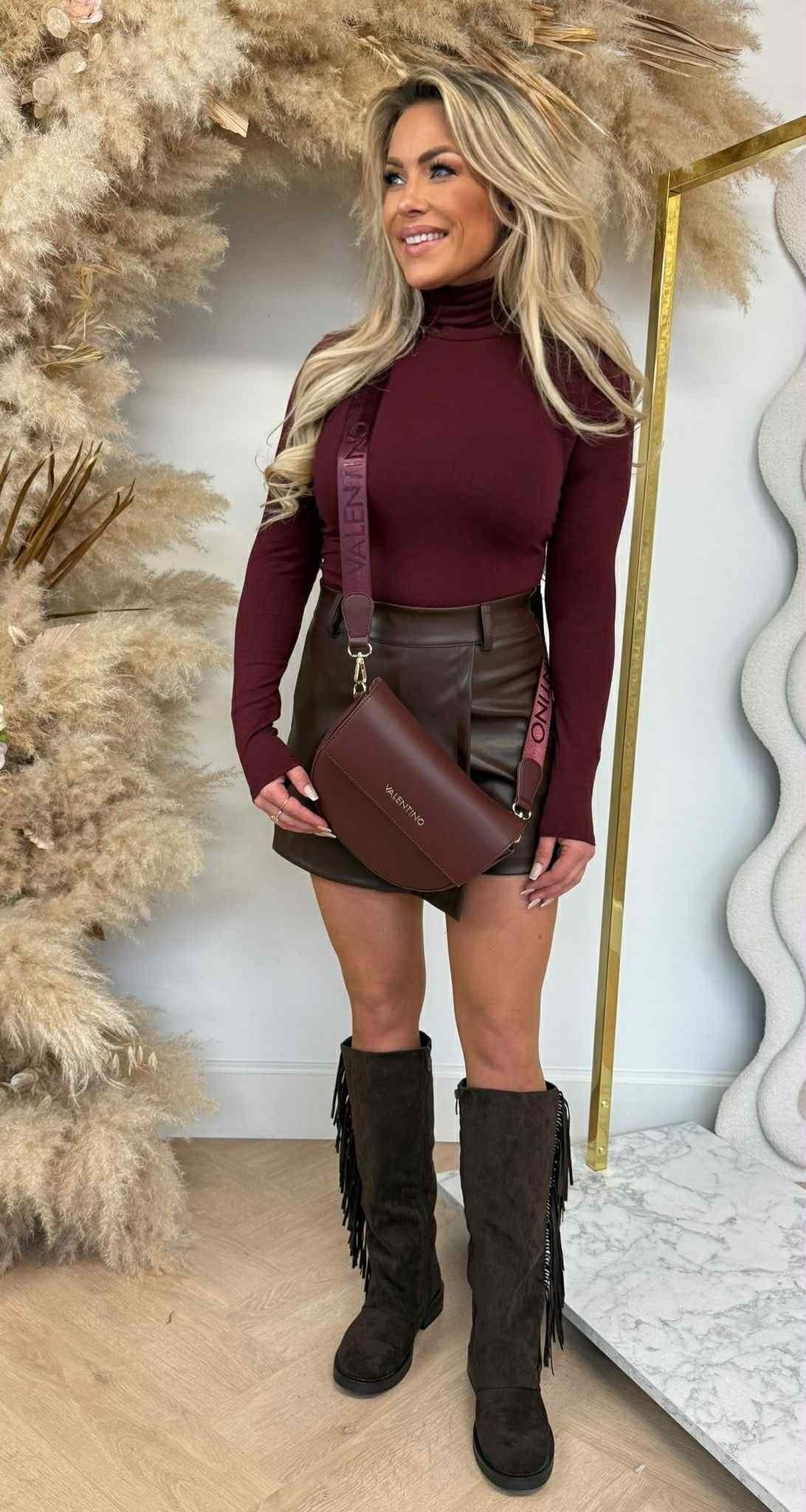 BY SWAN KOL TOP BODY 8273 BORDEAUX
