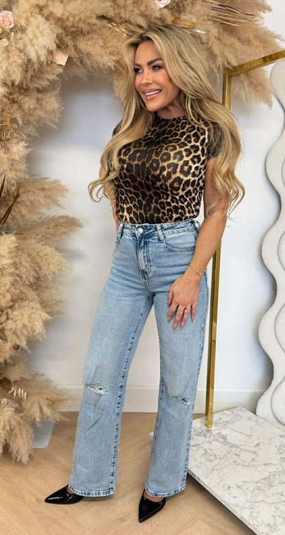 BY SWAN STRETCHY BODY 8612 LEOPARD