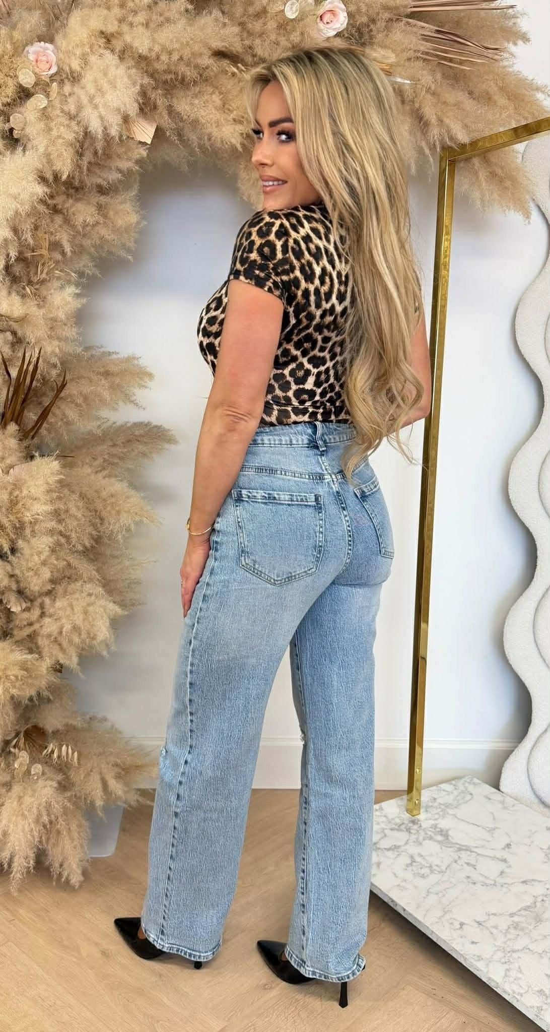 BY SWAN STRETCHY BODY 8612 LEOPARD
