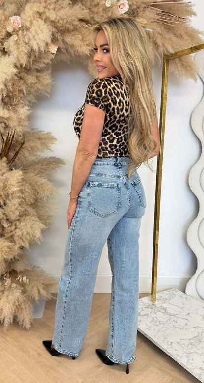 BY SWAN STRETCHY BODY 8612 LEOPARD