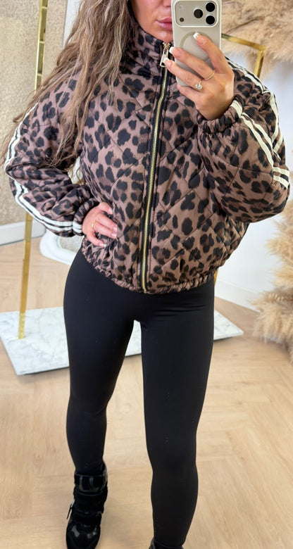 PATTY LEO PUFFER JACKET CAMEL
