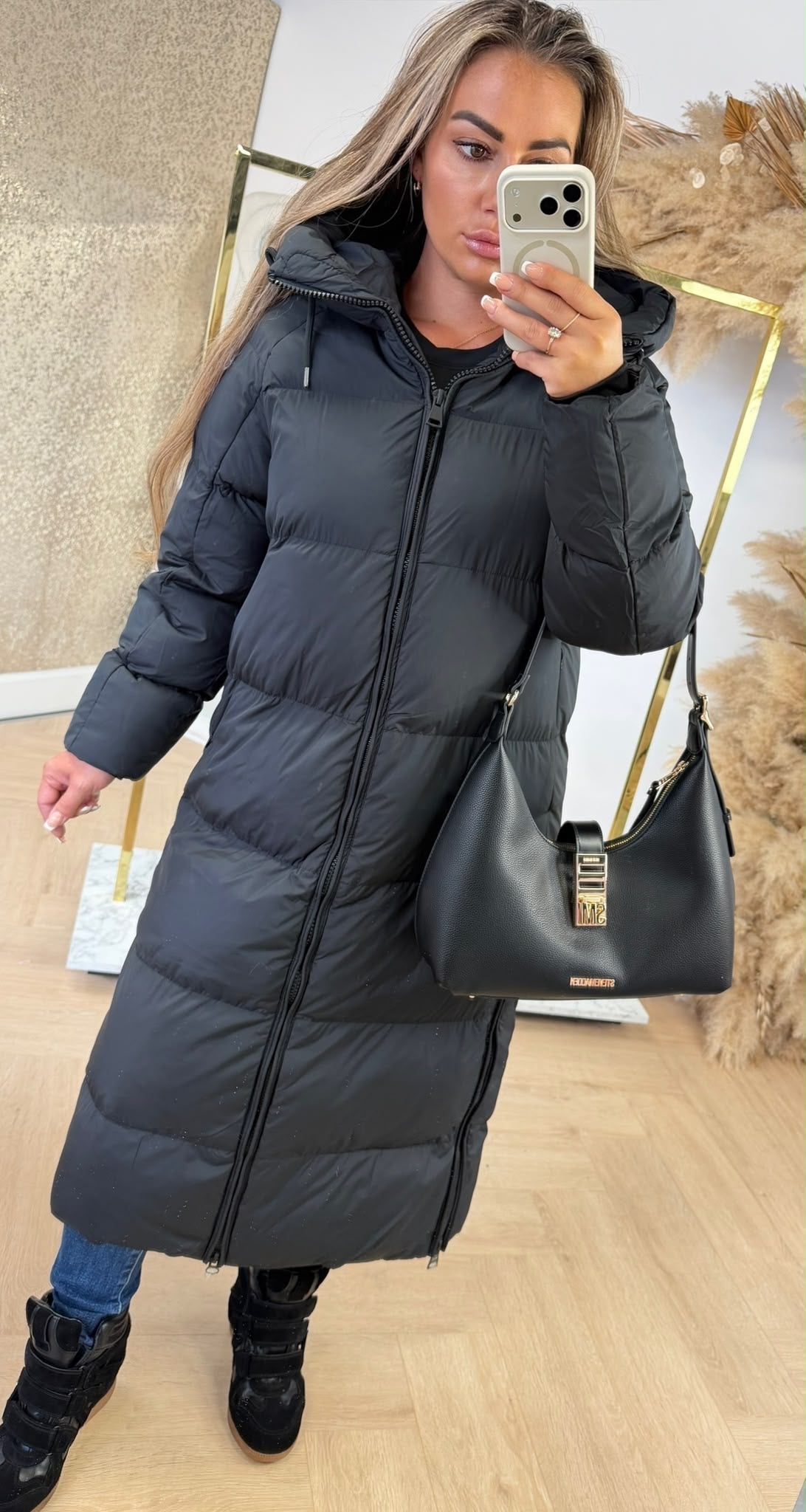 PARIS PUFFER WINTERJACKET 7633 BLACK