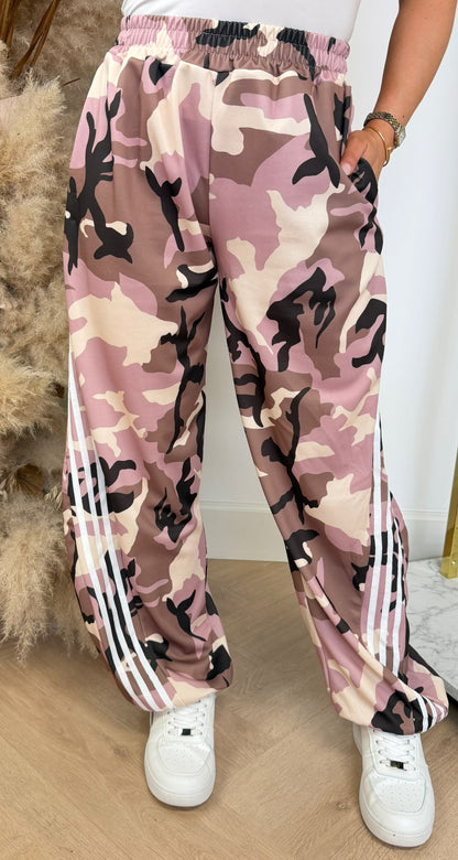 ARMY JOGGER PANTS OLDPINK