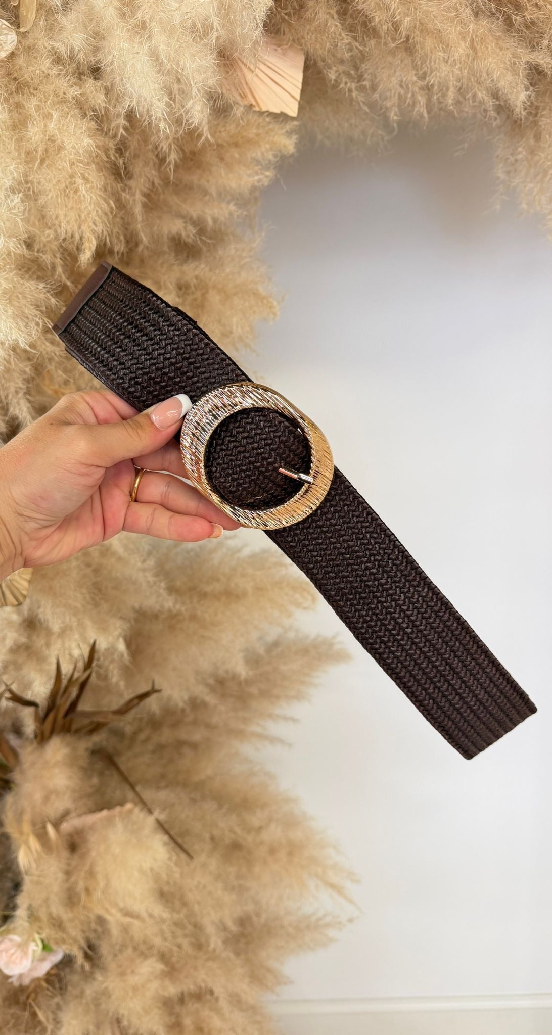 MUSTHAVE BELT ZSP-718 CHOCOBROWN