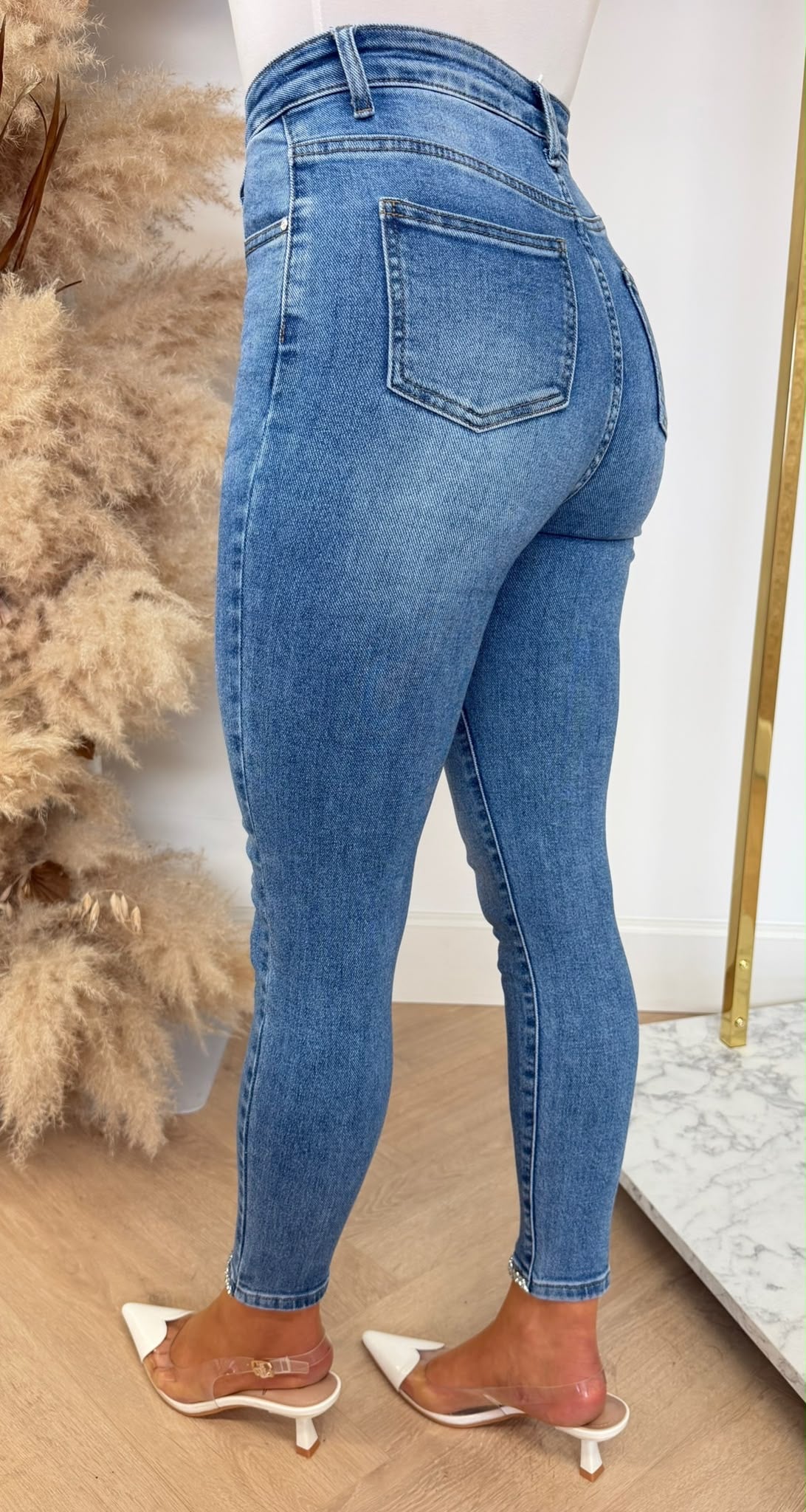 DIAMOND SKINNY JEANS 2879 DENIMBLUE