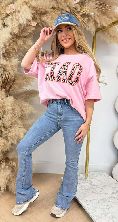 CIAO OVERSIZED SHIRT 1140-24 LIGHTPINK